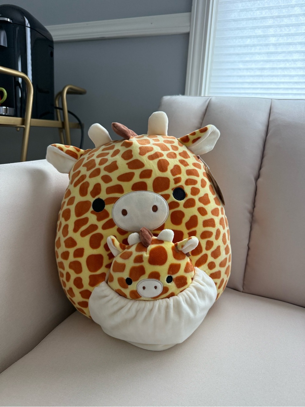 Rare Mom and Baby Squishmallow Giraffe - Gary NWT